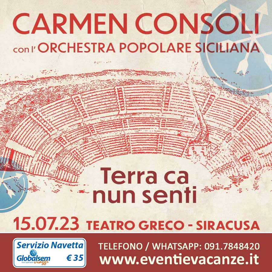 <STRONG>CARMEN CONSOLI</STRONG> Terra ca nun senti
