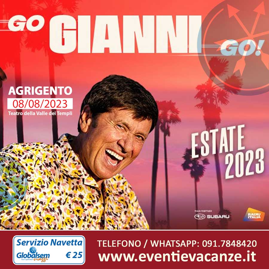 <STRONG>GIANNI MORANDI</STRONG> Go Gianni Go