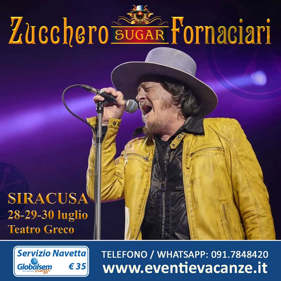 <STRONG>ZUCCHERO FORNACIARI</STRONG>